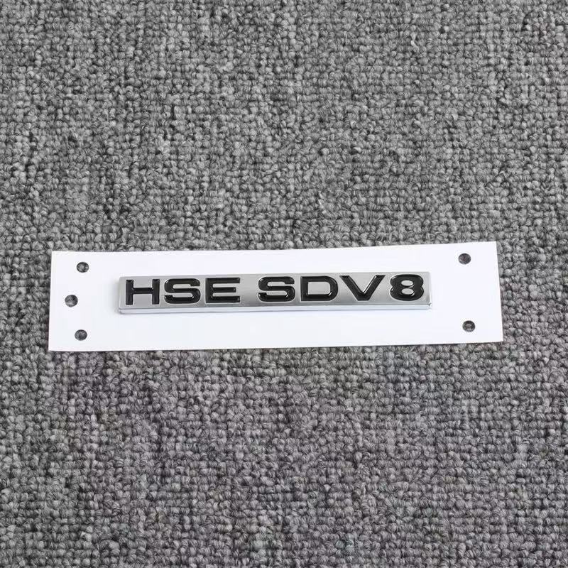 For Land Rover Range Rover HSE SDV6 SCV8 SI4 LUXURY Letter Emblem Modified Rear Trunk Badge bwsx9