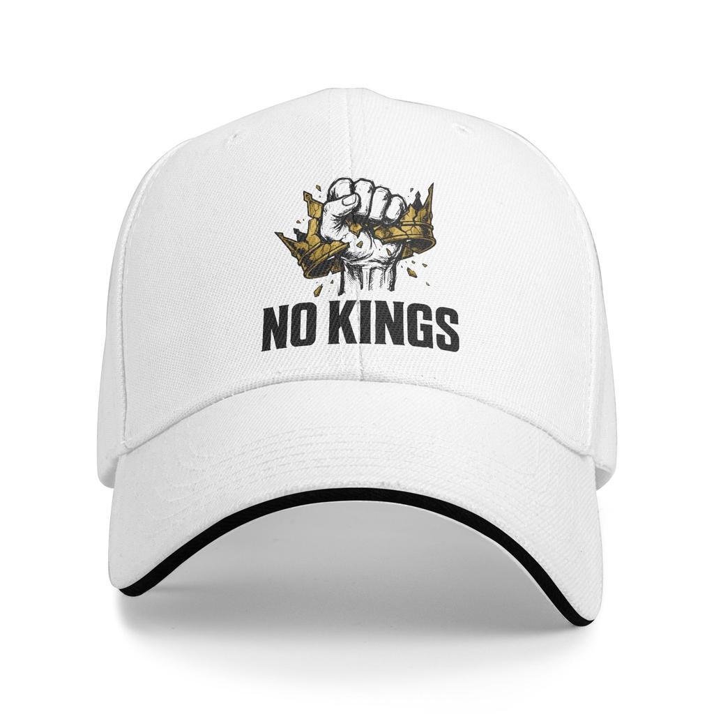 Summer No Kings Baseball Cap Hunting Camping Fitted Retro Design Sun Hip Hop Hats Unisex Men High Quality Baseball Caps