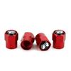 2026 Hot For VW VOLKSWAGEN 4PCS Alloy Car Tire Valve Caps Wheel Stem Covers for Volkswagen R Line GTI Polo Golf 5 6 7 Passat B5