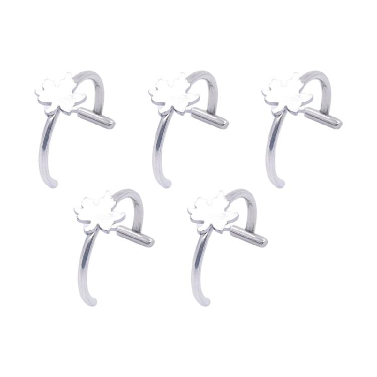 Magnetic Imitation Lip Rings Stainless Steel Body Jewelry Without Piercing Comfortable Wear for Dances Party Supplies