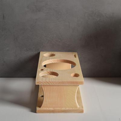 Portabicchieri in legno per shaker da cocktail Espositore professionale multiuso Accessori Drinkware Strumento da barman