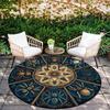Spider & Scorpion pattern round rug,Carpet Rug for Living Room Bedroom Playroom ,Non-slip Floor Mat,Holiday Gifts and Birthday Gifts.