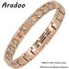 Preumium Armband aus reinem Kupfer für Männer Frauen Doppelreihig Magnettherapie Armband Schmuck Geschenke