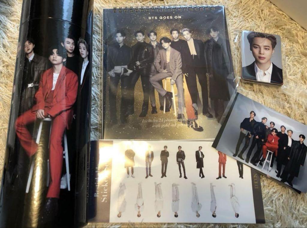 [USED] BTS DICON Poster Sticker Card