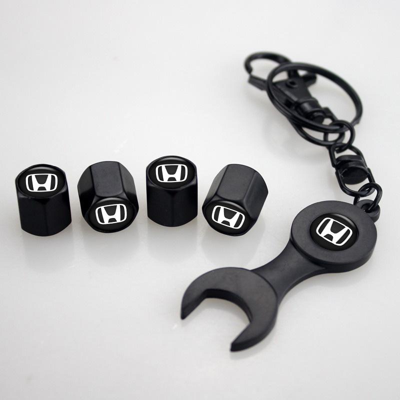 

Car Wheel Tire Rim Valve Stem Caps Covers Accessory For Honda Civic FIT CRV Accord Jazz HRV Stepwgn Prelude Insight Odyssey CRZ