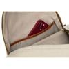 Large, Urban Women's Backpack In Beige-brown Color with an Outer Pocket - Peterson