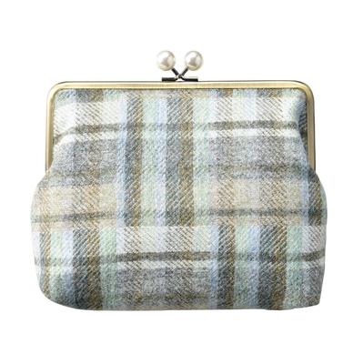 Marushin Large W20 X H16 X Cloth Made with Wool Fabric by 0405009700 Pouch, MOON, UK, D4cm, Green, MOON, UK,