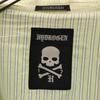HYDROGEN Check Pattern tailored jacket L Green system skull button Men's Used