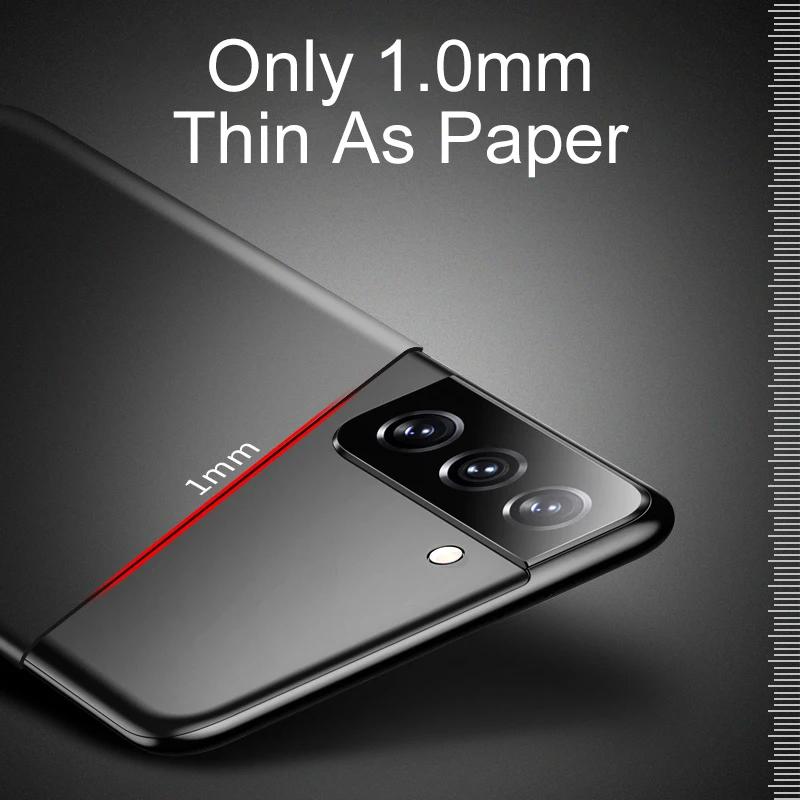 Custodia Rigida per Telefono per Samsung Galaxy S26 Ultra S25 FE S24 S23 S22 S21 S20 Plus Ultra Sottile Guscio Slim Cover Posteriore