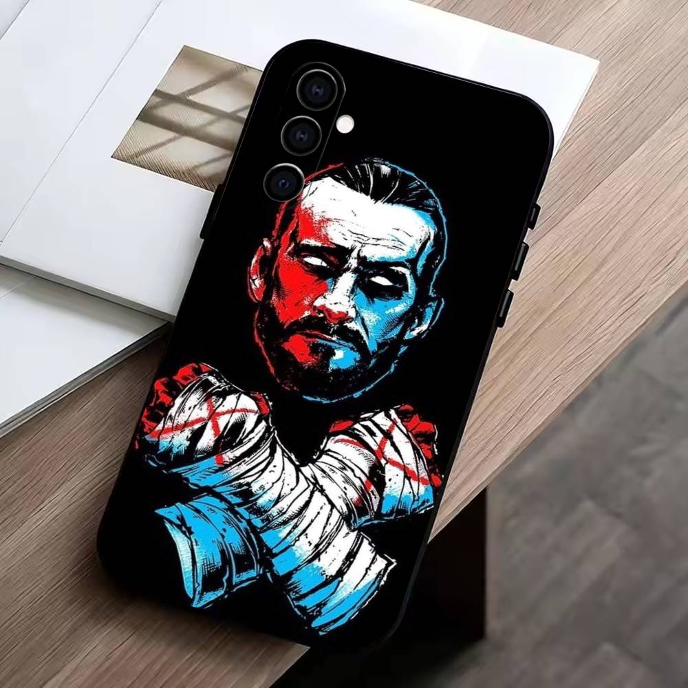 CM P-Punk   Phone Case For Samsung Galaxy A73,A72,A71,A70,A53,A52,A51,Others Soft Black Cover