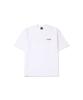 Leubase Old School Bag Dark Red Logo Oversized Short Sleeve T-Shirt_White