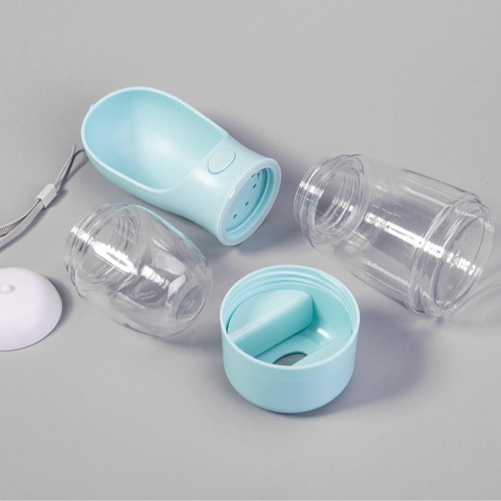 with Poop Bag Container Pet Water Bottle 3 in 1 Pet Food Dispenser New Dog Food Bottle  Travel Use