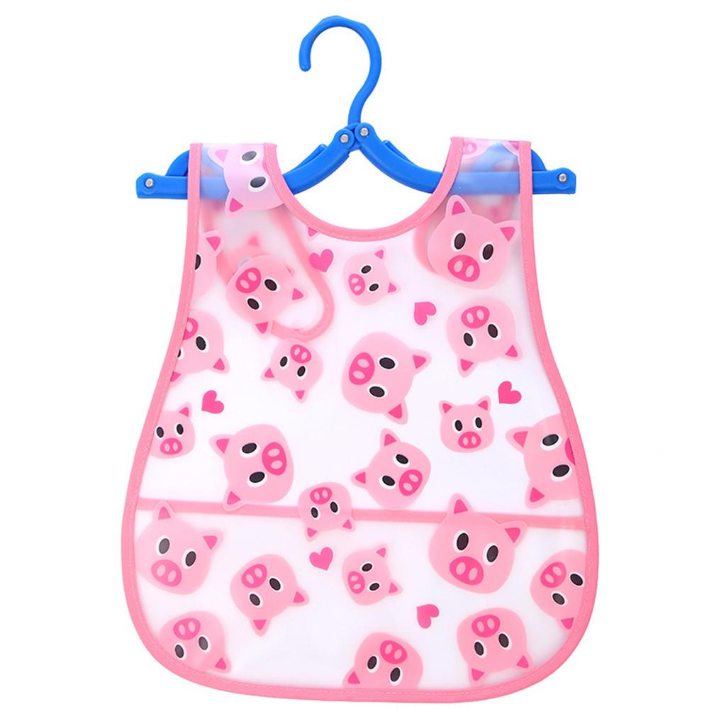 Cute Kid Infant Baby Soft Cartoon Bib Saliva Dripping