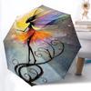 1pc Fairy Moonlight Automatic Open/Close Umbrella, Portable Folding Umbrella for Travel, Themed Events032