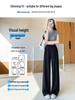 Women's Wide-Leg Lyocell Pants - 2026 Summer Breathable Tencel Linen, Casual Straight-Leg Design