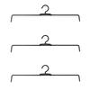 3pcs Multifunctional Stainless Steel Spring Clothes Hanger Clothes Drying Rack  Closet Storage