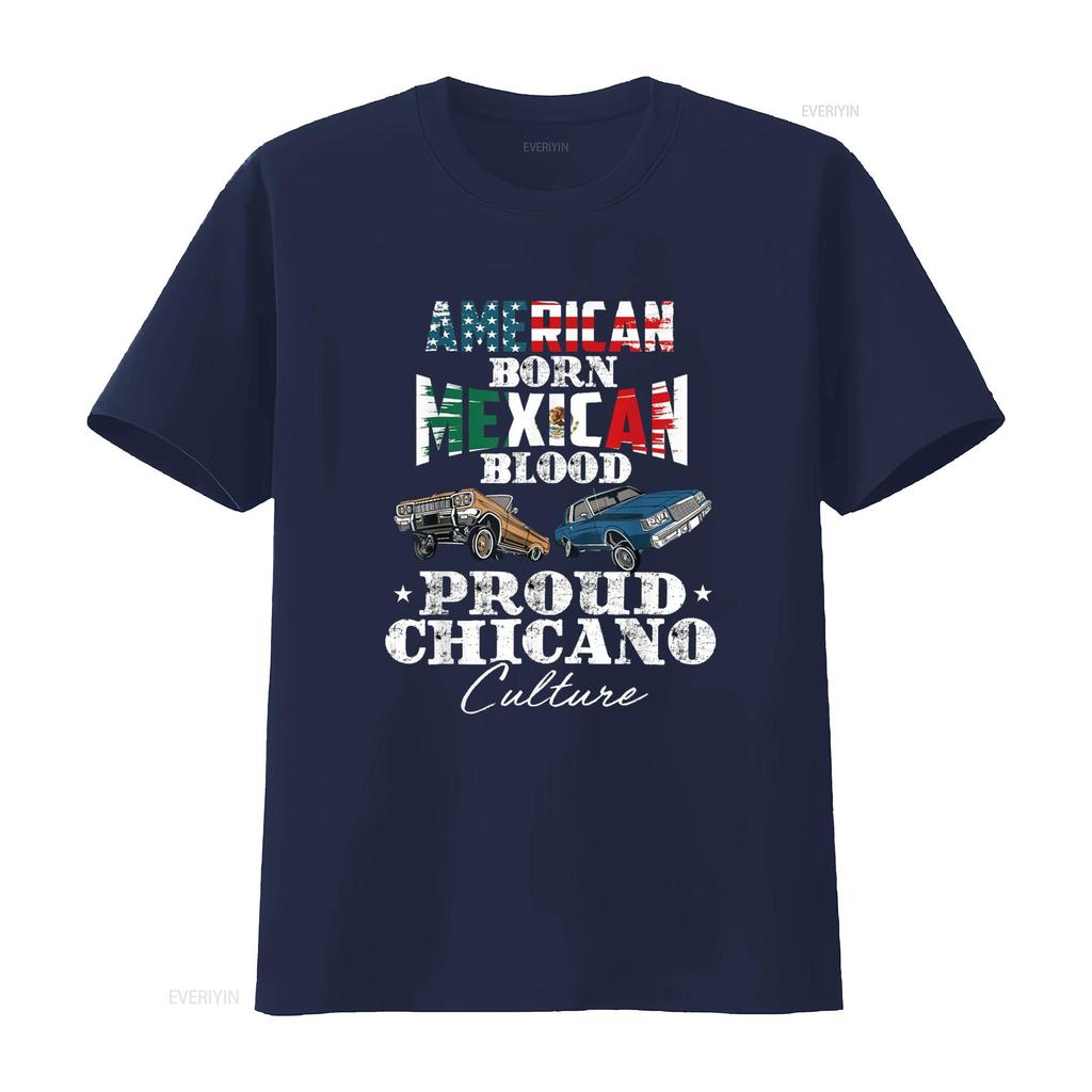 Lowrider Chicano Low Mexican American Latina Rider Cholo T Shirt vintage Washed Comfortable Top For Everyday Wear fashion