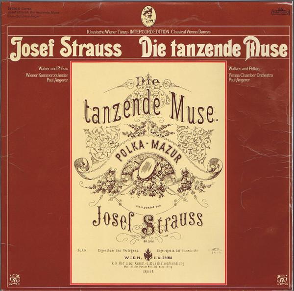 

LP Record JOSEF STRAU WIENER KAMMERORCHEST Die Tanzende Muse 293860 Intercord 1977 Germany Classical Used