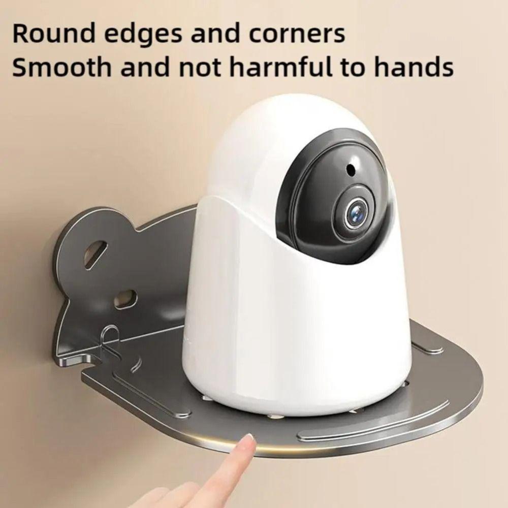 Wall Mount Projector Stand Compatible Bracket Storage Rack Durable Metal Bracket  Indoor