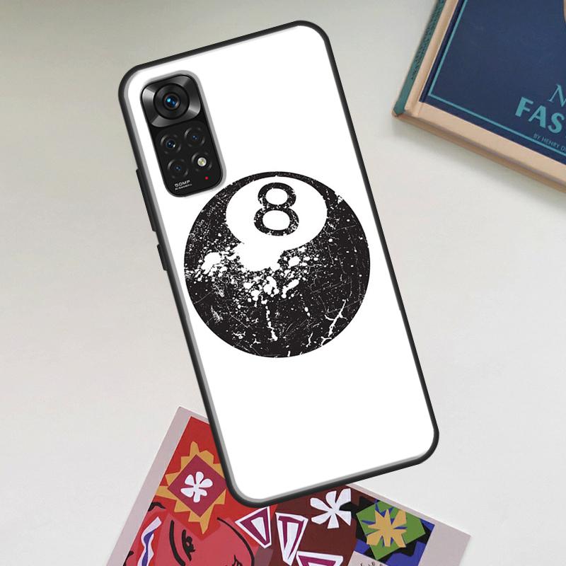 

Eight Ball Case For Xiaomi Redmi Note 14 Pro 13 12 11 9 10 15 Pro Plus Redmi 15 C 14C 13C 10C 12C Cover Redmi Note 12 Pro 5G