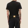 Versace T-Shirts Men's Black Crew Neck Moderate A77987-A201952-A1008
