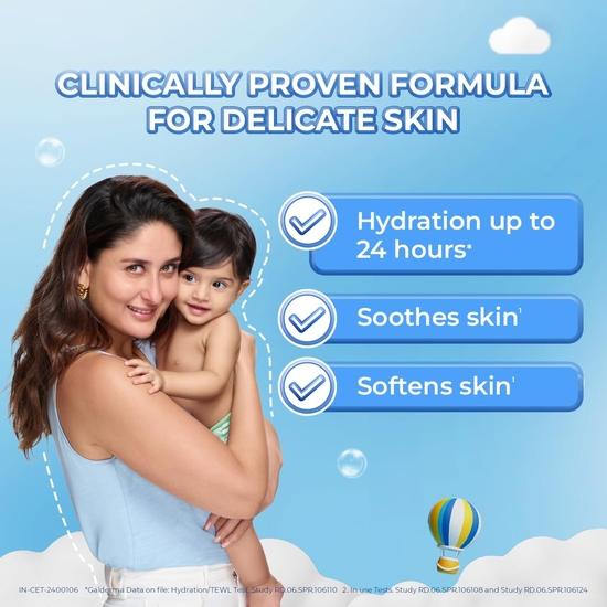 Cetaphil Lotion Quotidienne pour Bébé, Blanche, Beurre de Karité, 400 ml
