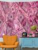 1pc Trendy Fashion Tapestry 2D Print Pink Money Pattern Wall Decor Present Stylish Seasonal