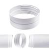 Portable AC Exhaust Hose 5.1/5.9 Inch Exhaust Duct Extension Pipe Docking Connector For Intake Outlet Cooling Heating Mobile