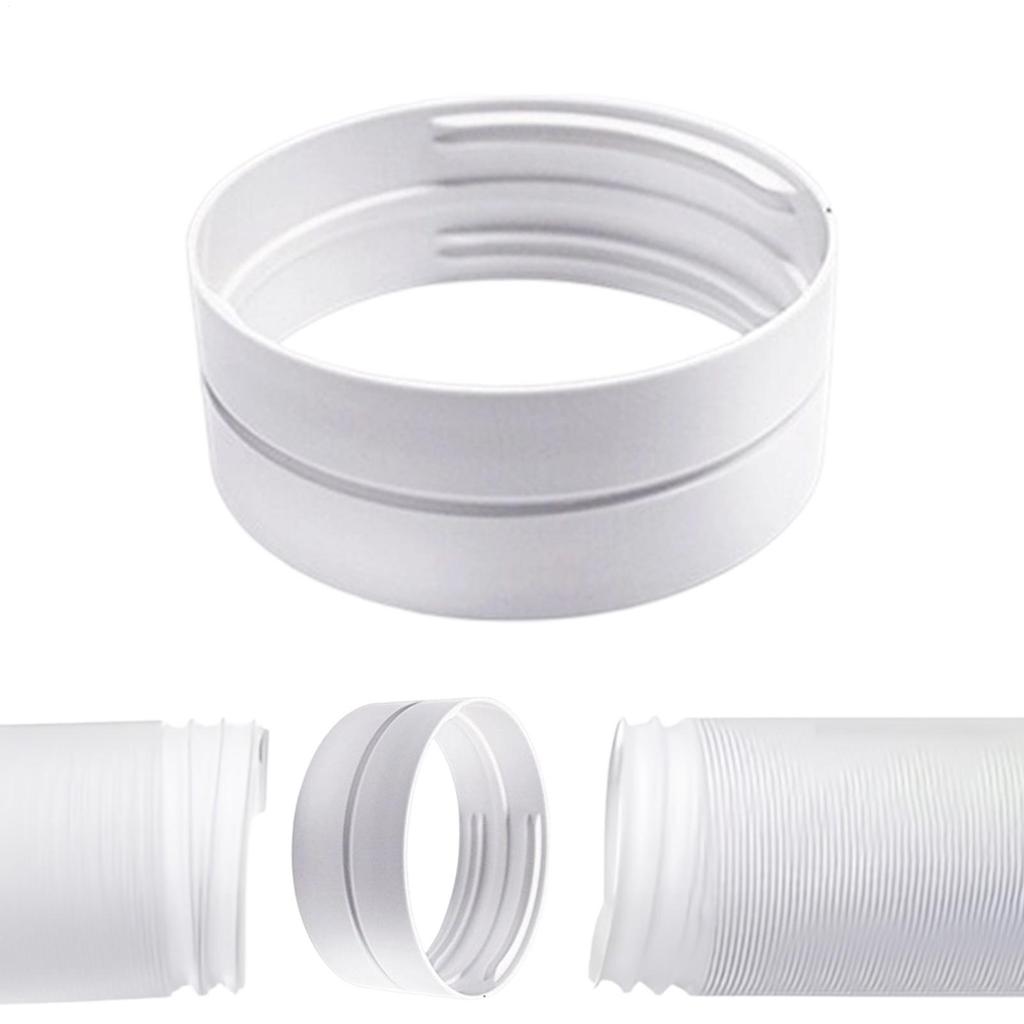 Portable AC Exhaust Hose 5.1/5.9 Inch Exhaust Duct Extension Pipe Docking Connector For Intake Outlet Cooling Heating Mobile