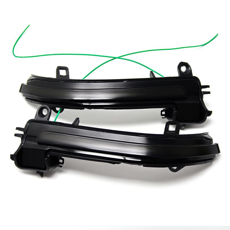 Applicable BMW Series Mirrors: 1, 2, 3, 4, F30, 5, X1 - Blue LED Turn Signal Flowing Light Accessories