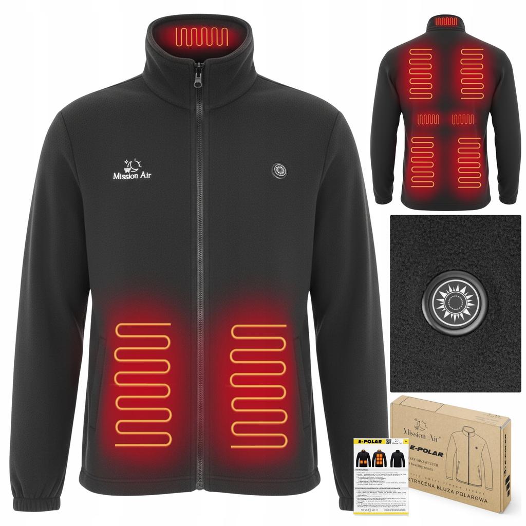 HEATED FLEECE E-POLAR Size XXL