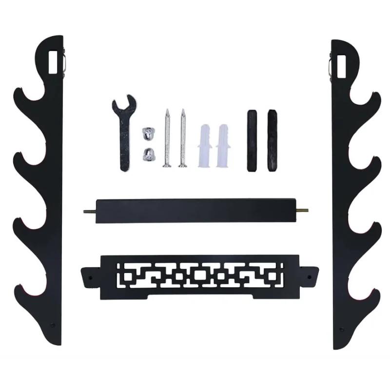 Wall Katana Knife Support Base Wooden Sabre Stand Shelf Display Sword Holder Wall Japanese Katana Rack Organizer Home Decoration