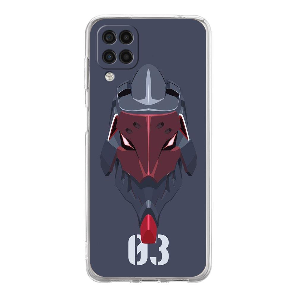 Neon Genesis Evangelion Cartoon Clear Phone Case For Samsung Galaxy A51 A71 A21S A12 A11 A31 A41 A52S A32 A01 A03S A13 A22 Cover