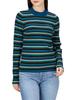 Knit Rib Sweater Tight Long Sleeve Women's A0719-0013 US M (Japan L)