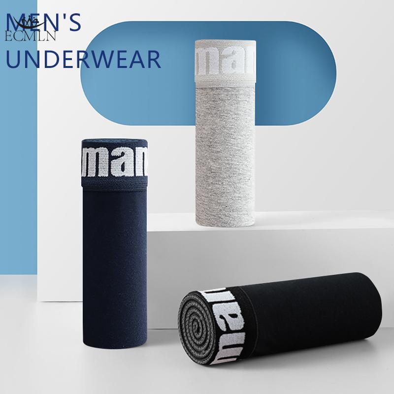 Pánské boxerky Pánská móda Bavlněné šortky Prodyšné kalhotky Velké velikosti Měkké Pohodlné Pánské Vak na kufr Boxerky Boxerky