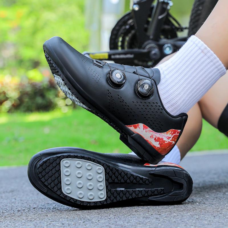 2025 Men's And Women's MTB Cycling Shoes SPD Outdoor Speed Road Bike Racing Shoes Non-Slip Breathable Wear-Resistant BOA Knob