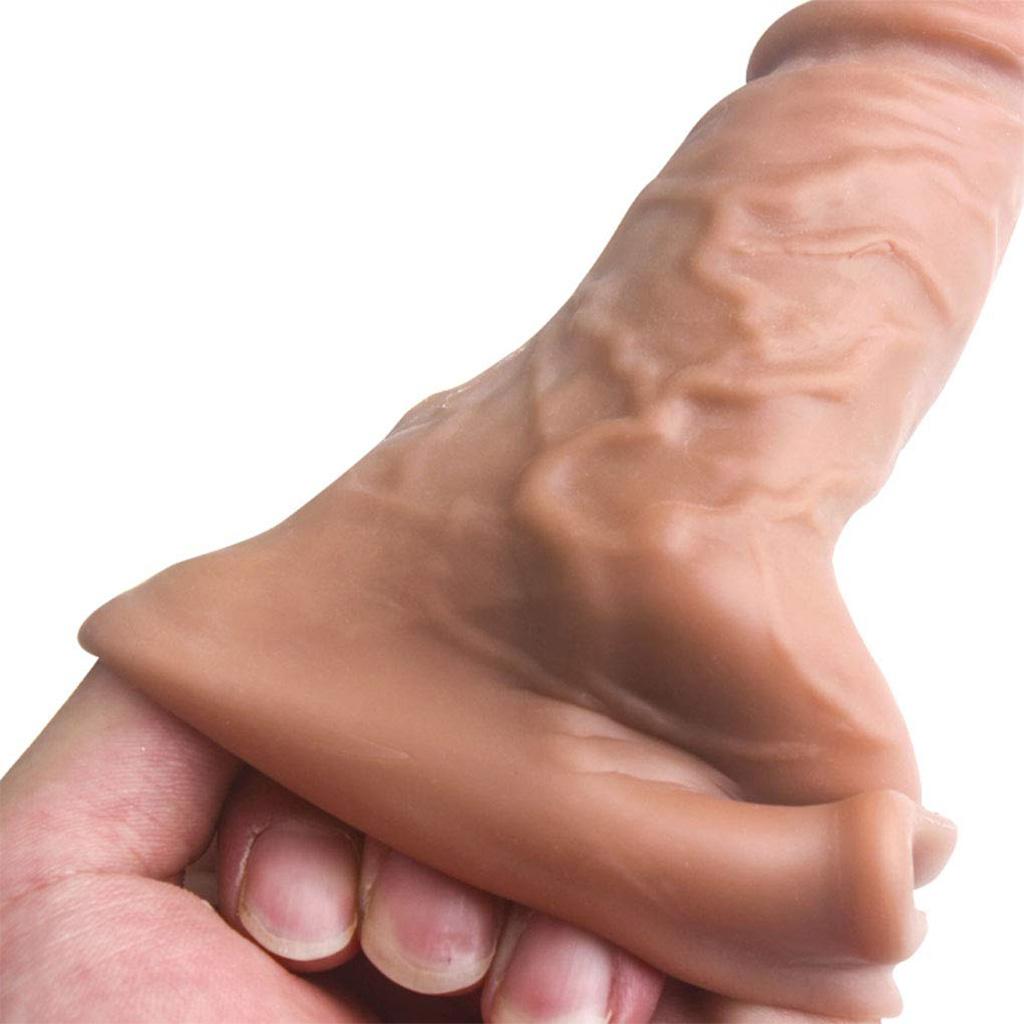 Dildo Sleeve Longlasting Dildos Extender Stimulator Enlargement Extension Adult Toys for Men Couples Beginner