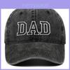 Dad Mom Embroidered Baseball Cap With Cotton Material For Summer Casual Style