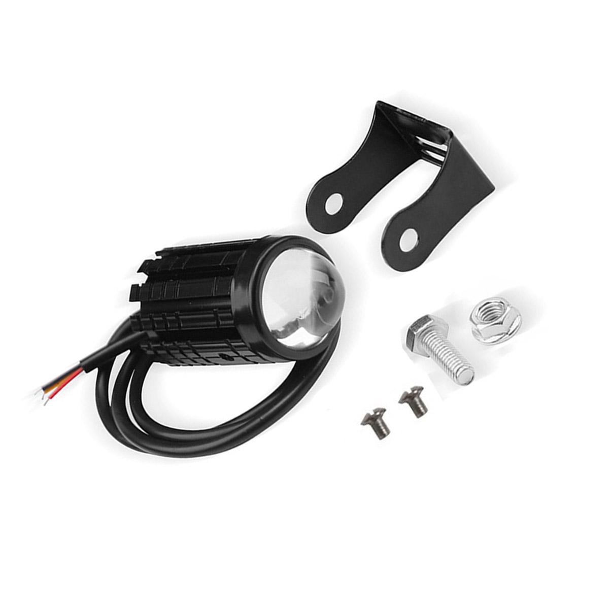 

12 Вт дополнительные светодиодные фары для мотоцикла, универсальные мотопрожекторы, светодиодные фары для мотоцикла, вспомогательные 3000 лм, 6500 К, автомобильная лампа