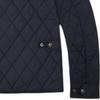 Polo Ralph Lauren Logo Diamond Quilted Stand Collar Long Sleeve Cotton Jacket Men Jacket Navy-Blue MNPOOTW16020059-410