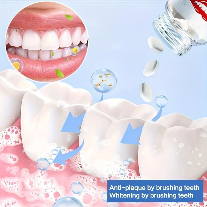 Probiotic Solid Toothpaste Breath Freshener To Remove Bad Breath Oral Anti-moth Solid Teeth Removes Yellow and Cleans Teeth