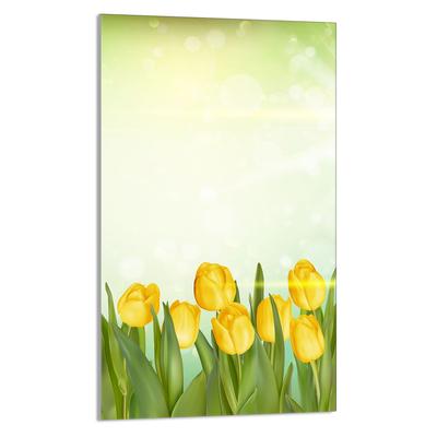 SZKLANA DESKA DO KROJENIA 30x52 Tulipany