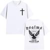 Christian Jesus Faith Over Fear Bible Verse T Shirt Men's Women High Quality T-shirts Fashion Vintage Cozy Tee Shirrt Streetwear