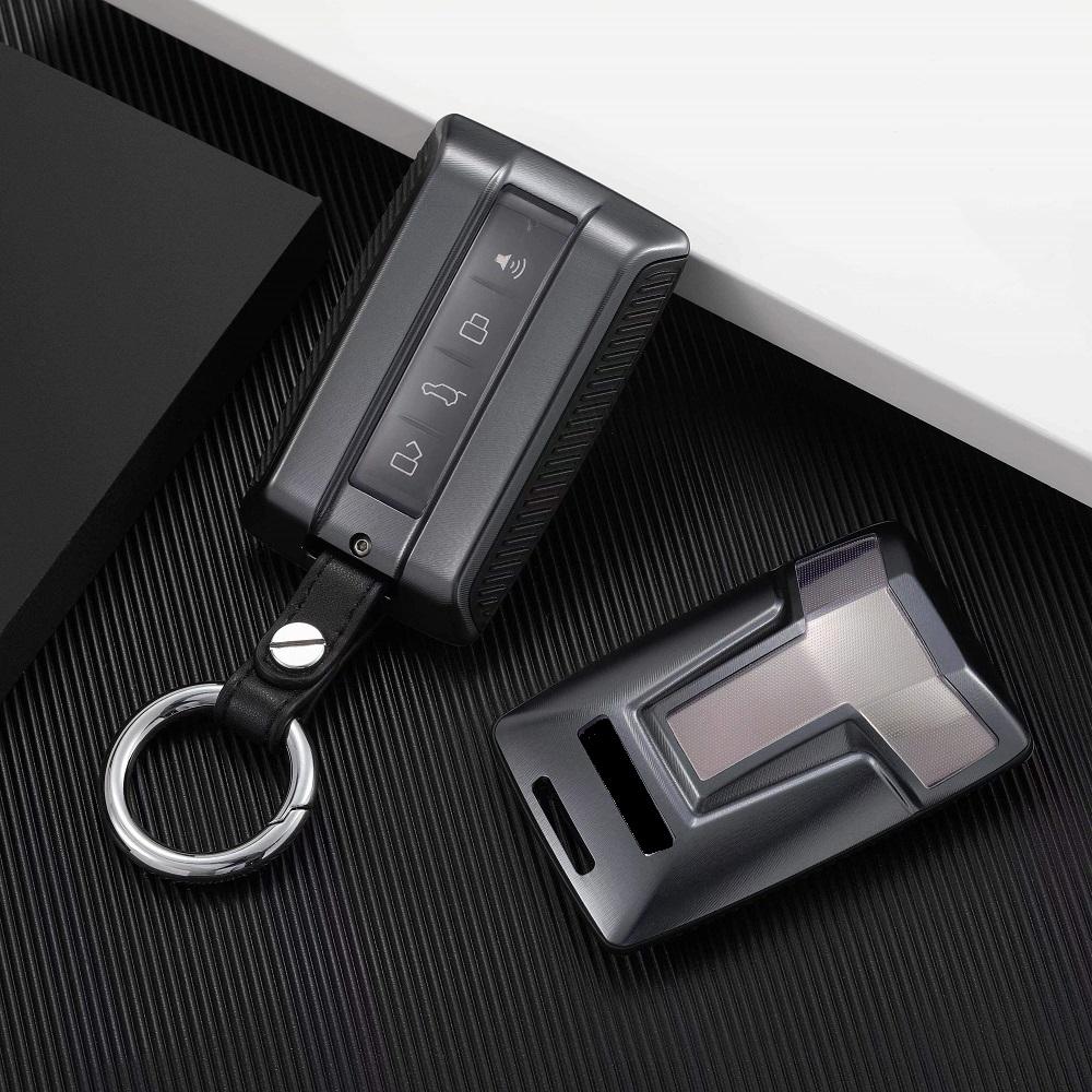 

Interior Mouldings Aluminum Alloy TPU Car Key Remote Key FOB Cover Case For Great Wall GWM WEY TANK 300 500 Tank300 Tank500 2021