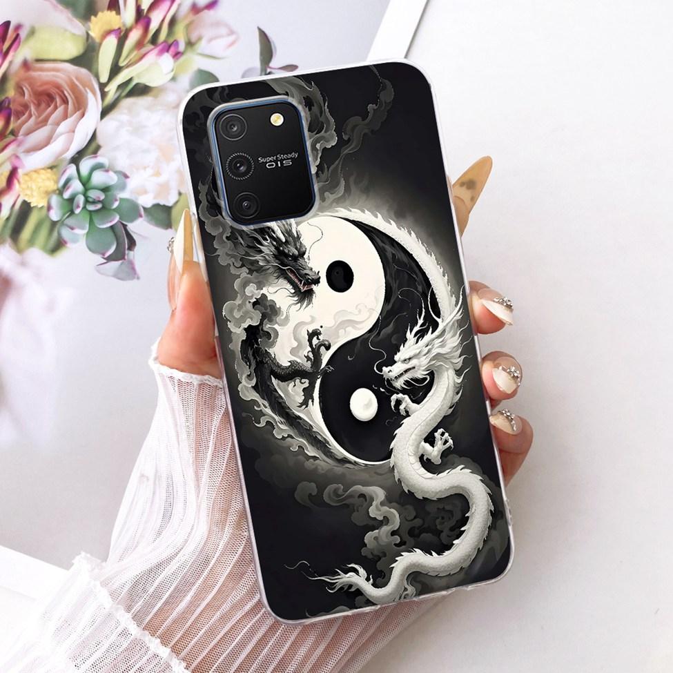 Clear For Samsung S10 Lite Case Cute Fashion Butterfly Funny Painted Casing For Samsung Galaxy S10 Lite SM-G770F SM-G770U1 Cover