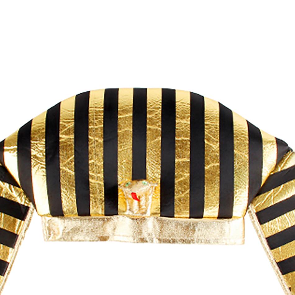 Children's Halloween Cosplay Egyptian Pharaoh Costume Baby Kids Christmas Birthday Party School Activity Dress Up Props Clothes