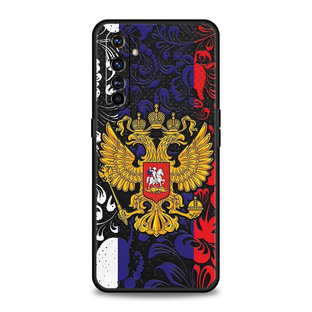 

Russian Flag Phone Case For Realme 13 12 10 9 8 7 GT3 GT5 GT2 Pro Plus 5G C21 C25 C35 GT Neo 2 3 3T 5 Cover Realme 7