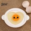 BPA Free Egg Steamer Heart Shape Microwave Poacher with Lid & Handle Heat-Resistant Food-Grade PP Portable Poaching Cup Cooker for Tender Poached