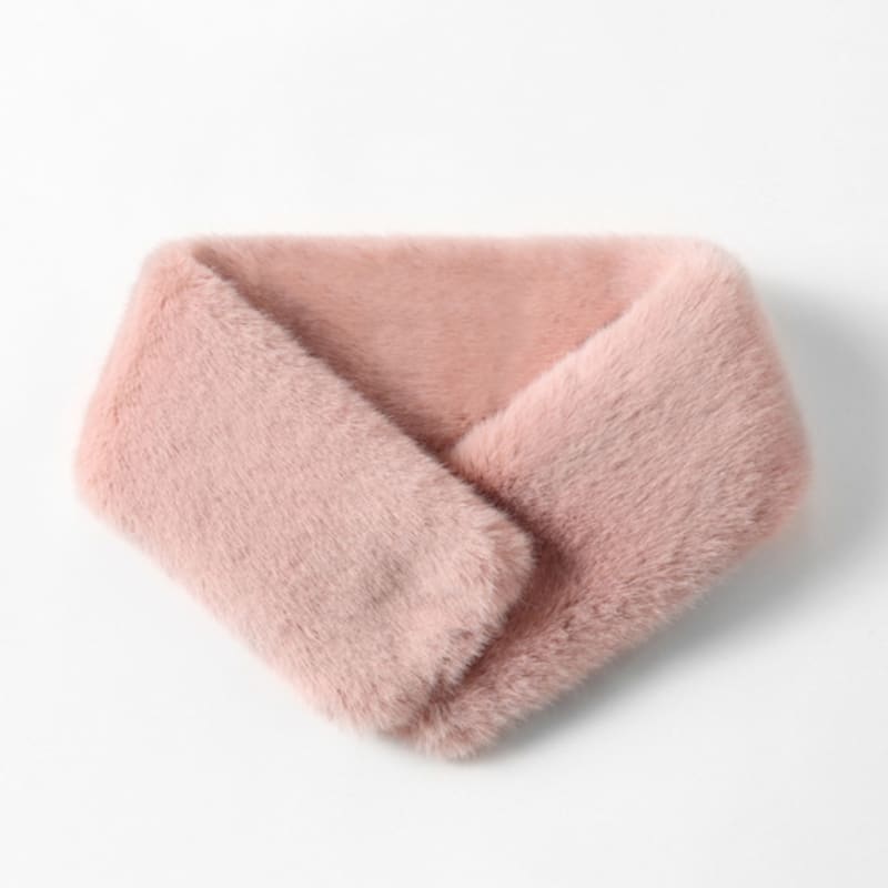 

LALA New Magnetic Fur Scarf - Pink FREE