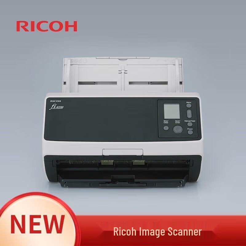

Ricoh fi-8190 A4 Color Duplex Document Scanner, 90 ppm